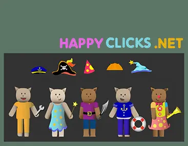 Free online preschool game by Happyclicks