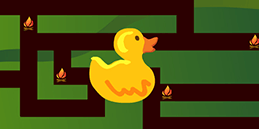 Maze games for kids: Duck Maze