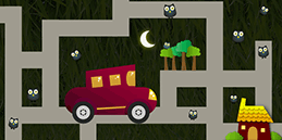 Owls Maze Game for children