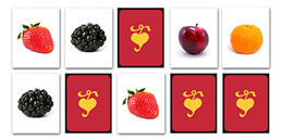 Online Memory Games for Preschool Kids: Fruits Game