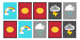 Kids Memory Games: Weather