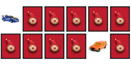 cars memory match game