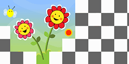 Preschool games website: Discover the flowers!