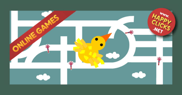 Maze games for kids free: Bird Maze