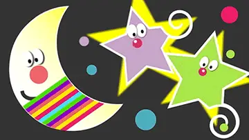 Videos for babies and toddlers - Travelling Stars!